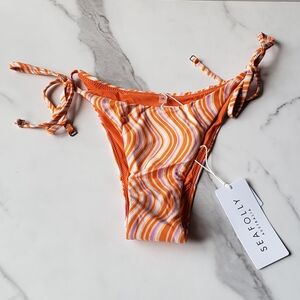 Seafolly Tie Side Rio Pant Mandarin